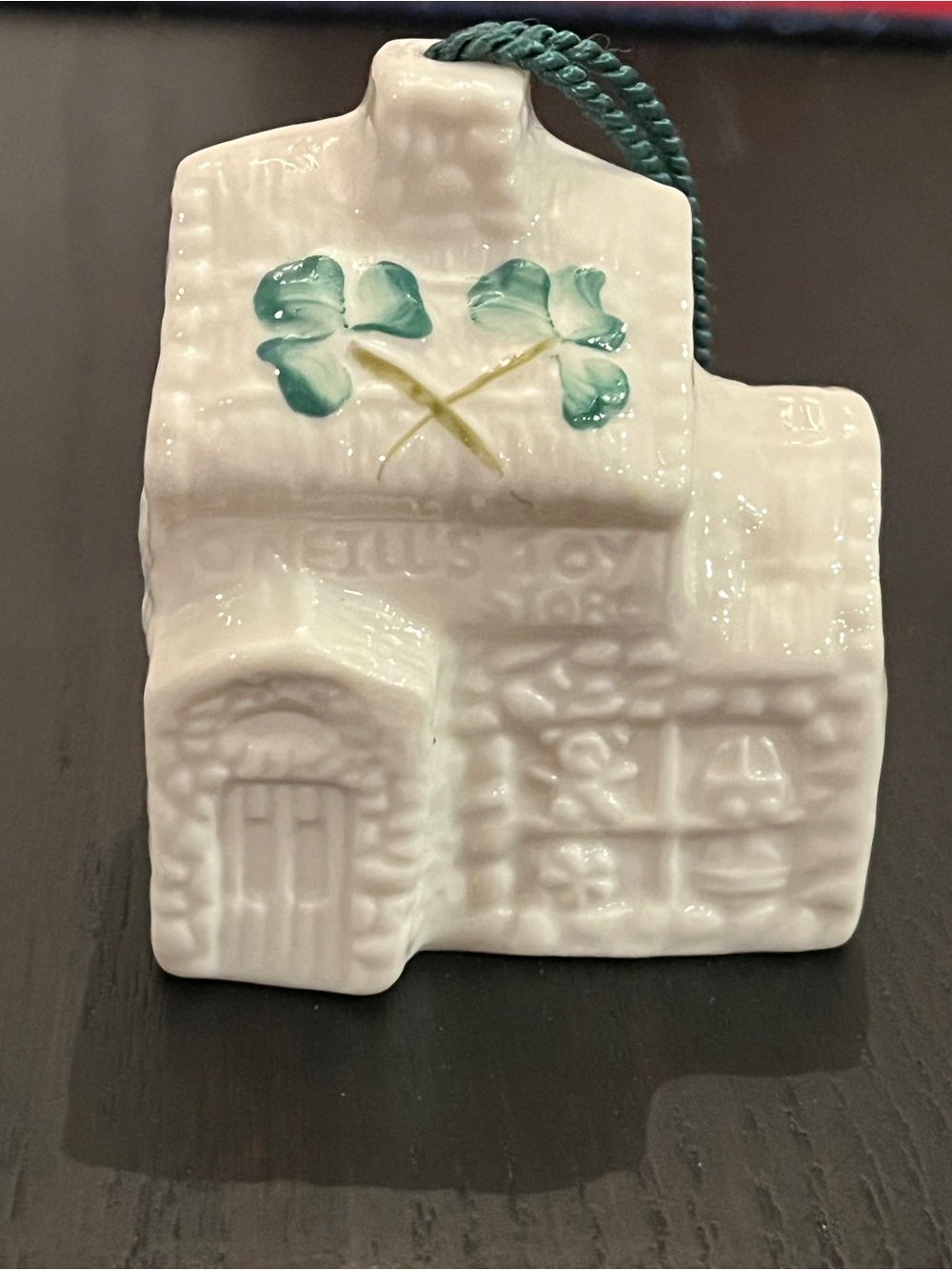 Belleek O'Neill's Toy Shop Christmas Ornament
